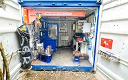 Pressure testing choke and kill hose of oil rigs
